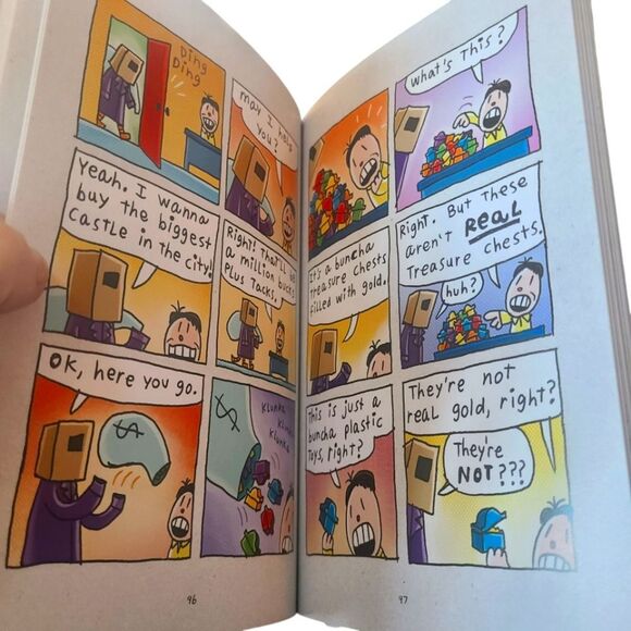 3/$20 DOGMAN UNLEASHED by Dav Pilkey Hardbound NWT - Picture 3 of 7